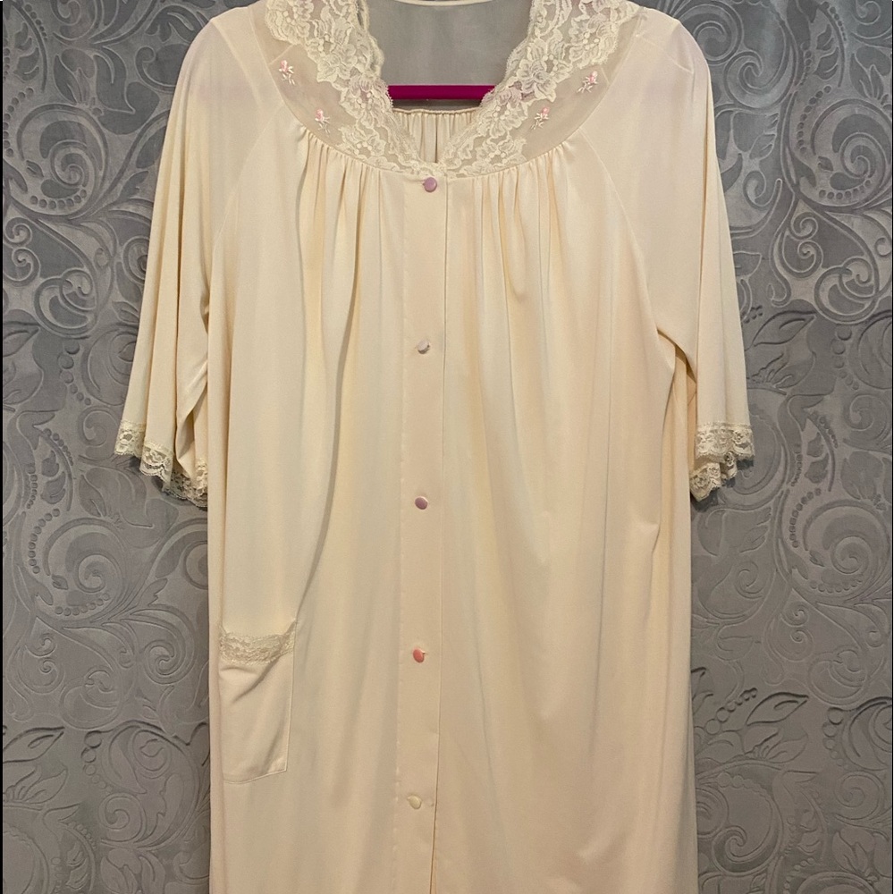 Vintage Nightgown and Robe Set Retro PinUp Fairy - Picture 3 of 5
